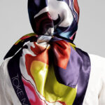 Blue- Lady Pump Scarf - Image 2