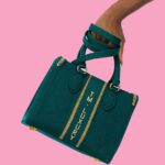 Green Omotoke Mini Tote Bag (Pre-Order) - Image 3