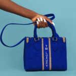 Blue Omotoke Mini Tote Bag (Pre-Order) - Image 4