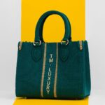 Green Omotoke Mini Tote Bag (Pre-Order) - Image 2